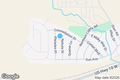 Map image of the property - 807 Nebula St