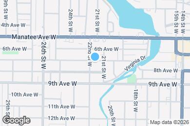 Map image of the property - 2121 7th Ave W