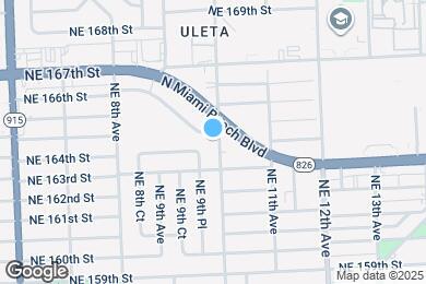 Map image of the property - 16440 NE 10th Ave