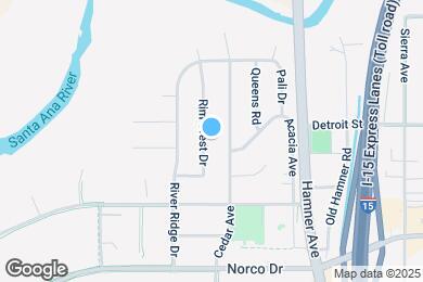 Map image of the property - 4207 Rimcrest Dr