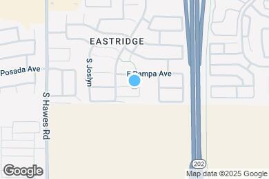 Map image of the property - 8633 E Posada Ave