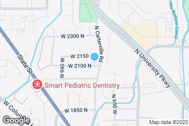 Map image of the property - 754 W 2100 N