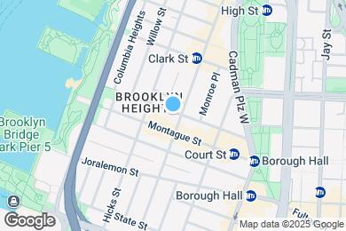 Map image of the property - 76 Pierrepont St