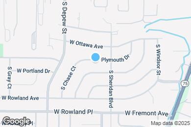 Map image of the property - 5290 W Plymouth Dr