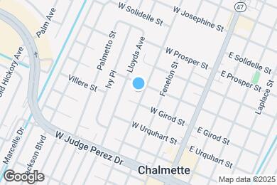 Map image of the property - 2912 Delille St