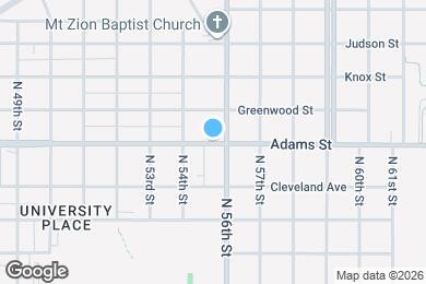 Map image of the property - 5542 Adams St