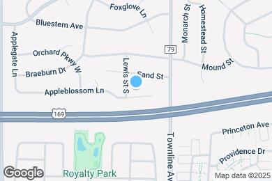 Map image of the property - 1517 Lewis St S