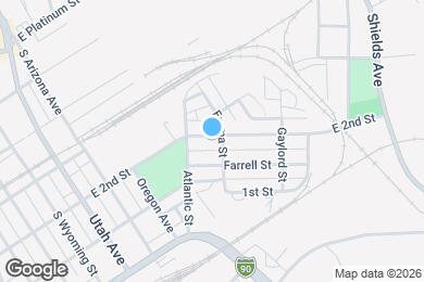 Map image of the property - 1130 E 2nd St