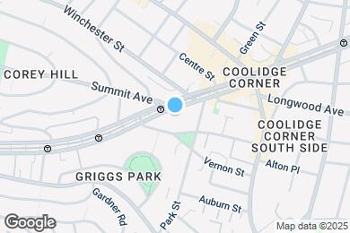 Map image of the property - 1407 Beacon St