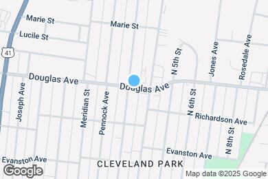 Map image of the property - 336 Douglas Ave