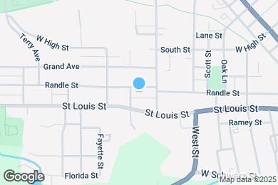Map image of the property - 818 Randle St