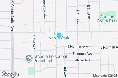 Map image of the property - 1620 S 2nd Ave