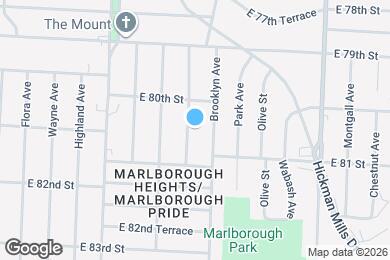 Map image of the property - 8027 Garfield Ave