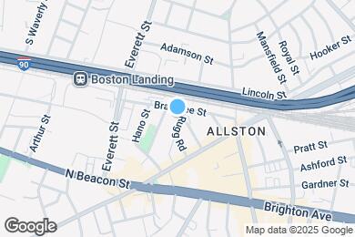 Map image of the property - 20 Rugg Rd