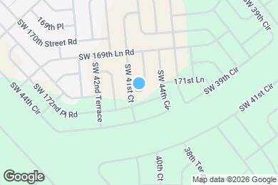 Map image of the property - 17191 SW 40th Terrace