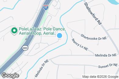 Map image of the property - 2412 Peachwood Cir NE