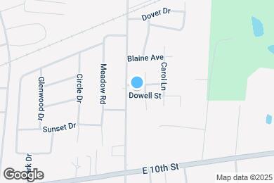 Map image of the property - 1010 Dowell St