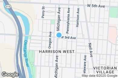 Map image of the property - 431 W 3rd Ave