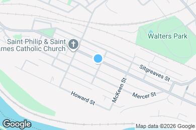 Map image of the property - 87 Jefferson St