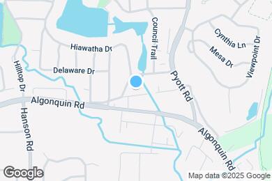 Map image of the property - 806 Menominee Dr