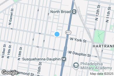 Map image of the property - 1438 W York St