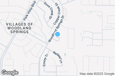 Map image of the property - 5451 Pecan Creek Cir