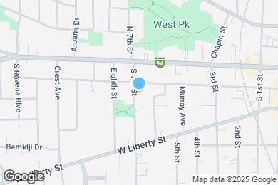 Map image of the property - 213 S 7th St