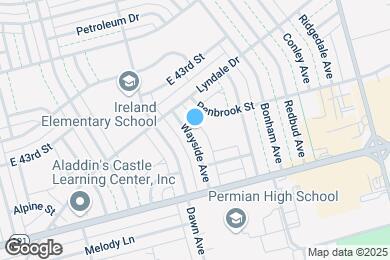 Map image of the property - 4220 Wayside Ave