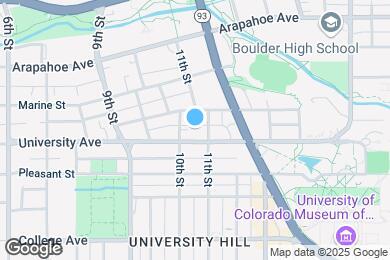 Map image of the property - 1065 University Ave