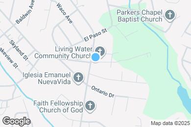 Map image of the property - 1401 E First Street