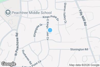 Map image of the property - 4517 E Kings Point Cir
