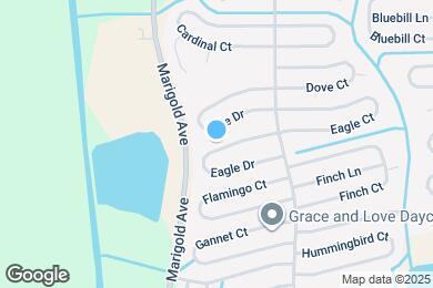 Map image of the property - 421 Eagle Dr