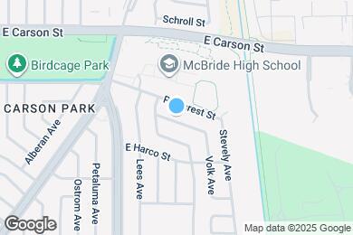Map image of the property - 7027 E Hanbury St