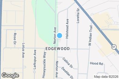 Map image of the property - 5613 Norton Ave