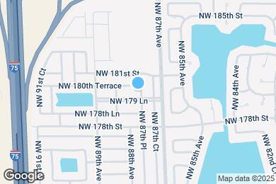 Map image of the property - 17994 NW 87th Pl