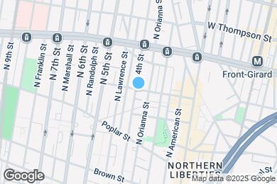 Map image of the property - 1039 N 4th St