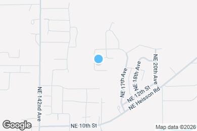 Map image of the property - 1521 NE 15th Cir