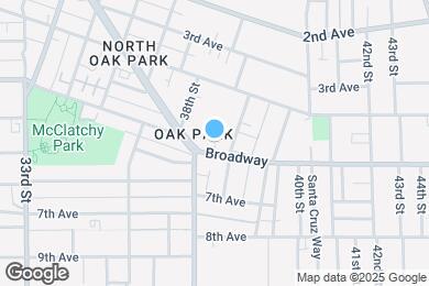 Map image of the property - 3865 Broadway