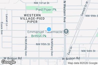 Map image of the property - 1208 NW 97th St