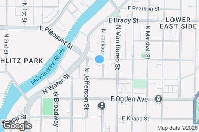 Map image of the property - 1539 N Jackson St