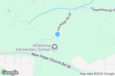 Map image of the property - 6730 Rock Ridge Rd SE