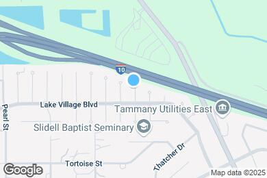 Map image of the property - 811 N Lake Verret Ct