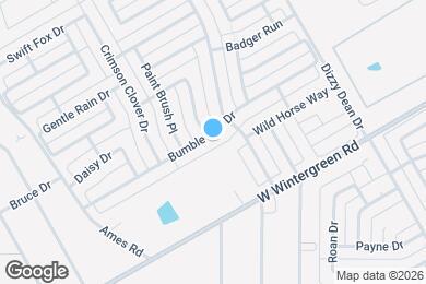 Map image of the property - 1120 Bumble Bee Dr