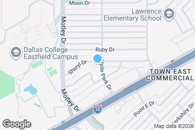 Map image of the property - 3604 Sheryl Dr