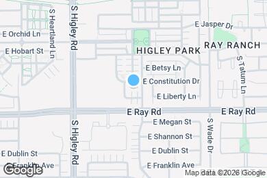 Map image of the property - 3365 E Constitution Dr