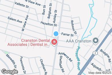 Map image of the property - 321 Budlong Rd