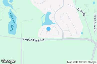 Map image of the property - 15402 Turkoman Cir