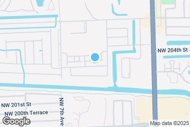 Map image of the property - 452 NW 203rd Ter