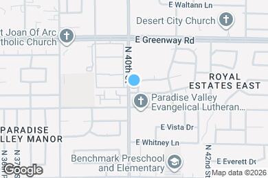 Map image of the property - 15028 N 40th Pl