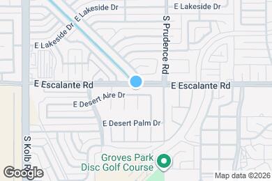 Map image of the property - 7431 E Desert Aire Dr